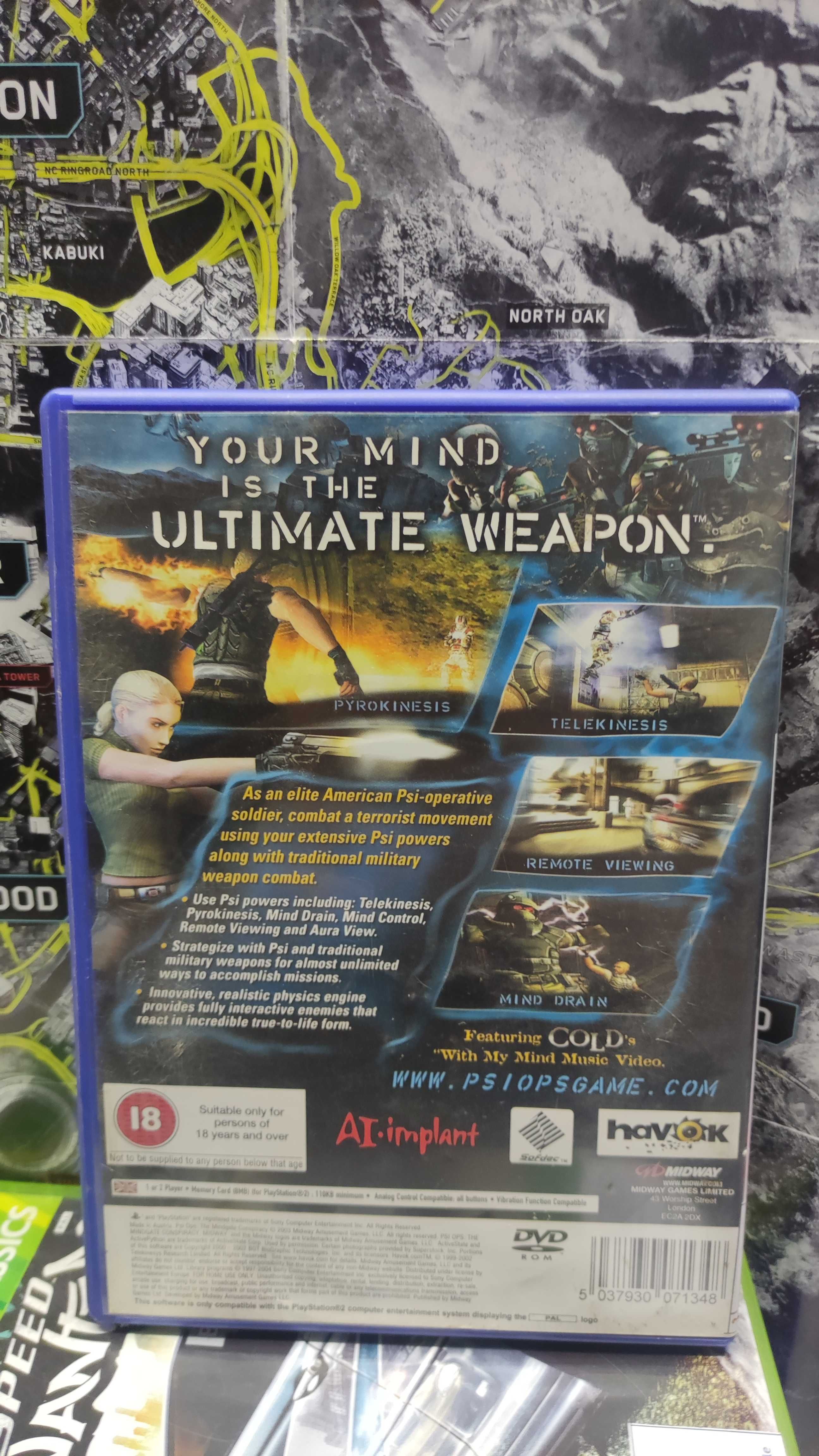 Psi-Ops: The Mindgate Conspiracy | PS2 | Sklep |Kraków|Wysyłka|Wymiana