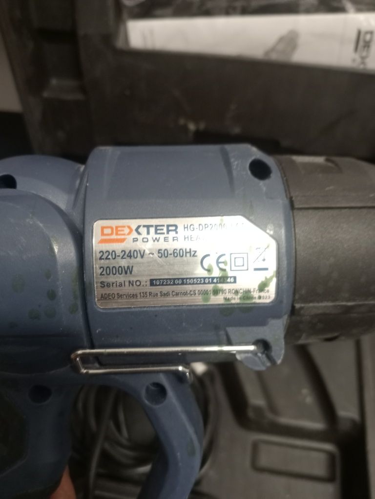 Opalarka Dexter hg-dp2000 regulacja temp