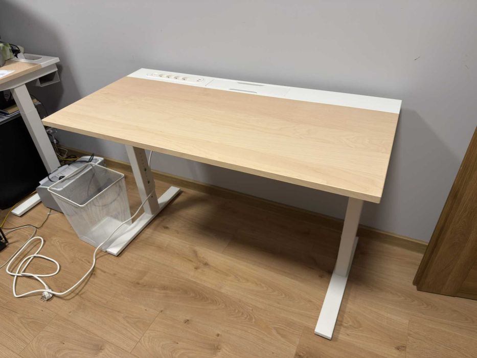Biurko 120x60 MITTZON IKEA jak nowe!