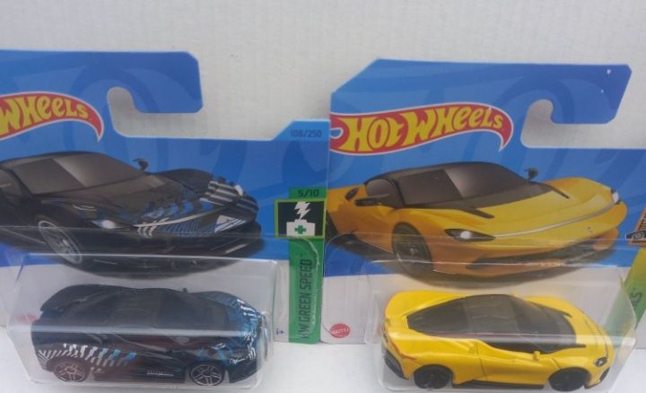 Conj 2 hot wheels Automobili Pininfarina Battista