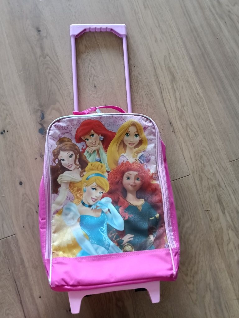 Walizka dla dziewczynki księżniczki Disneya