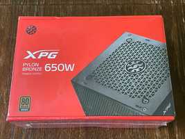 Блок питания ADATA XPG PYLON 650W Bronze PYLON650B-BKCEU