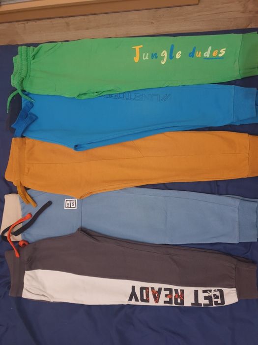 Spodnie 5.10.15 dresowe 122 zestaw