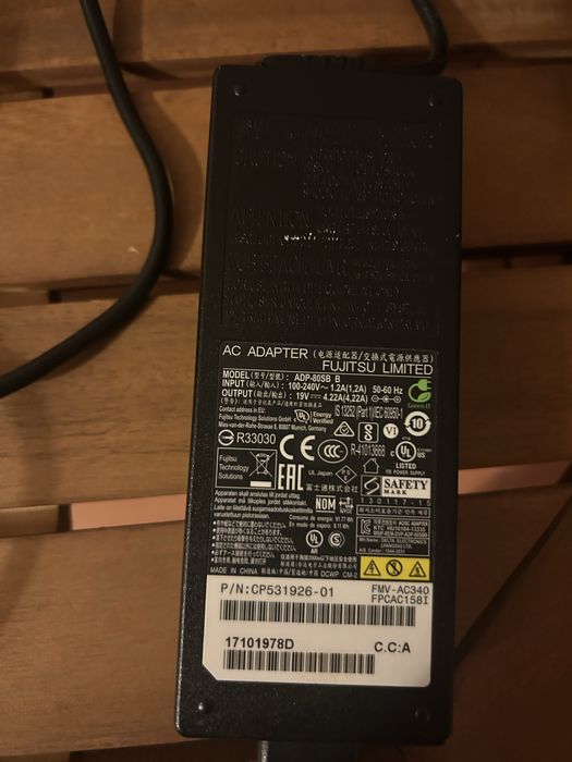 Carregador portátil Fujitsu