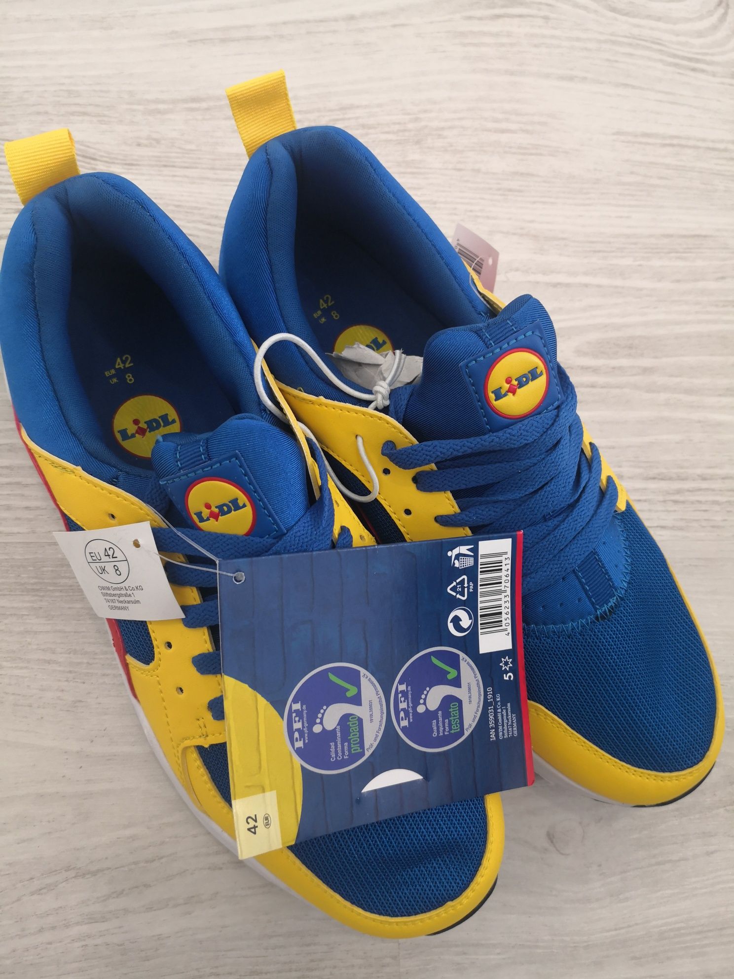 Tenis LIDL novos