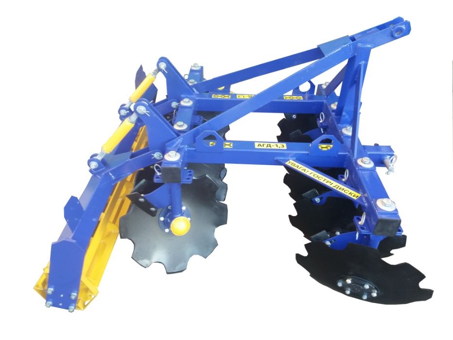 Дискова борона АГД-1,3 на китайський трактор Т-25.