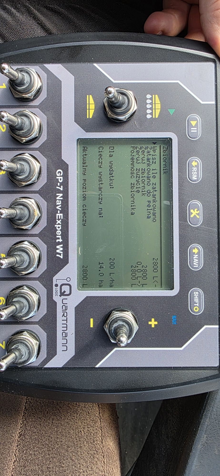 Opryskiwacz Hardi Commander 2800 l. 21 m. 7 sekcji!ARAG! Nowy komputer