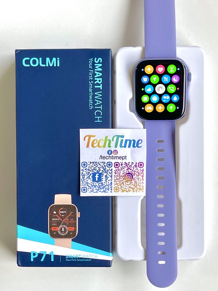 [NOVO] Smartwatch Colmi P71 (Lilás)