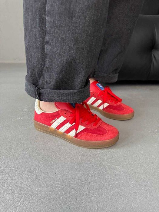 Кросівки Adidas Gazelle Red premium