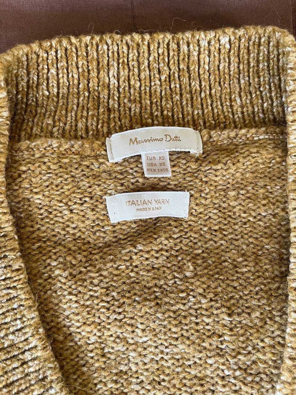 Massimo Dutti светр з V подібним коміром. Size: XS