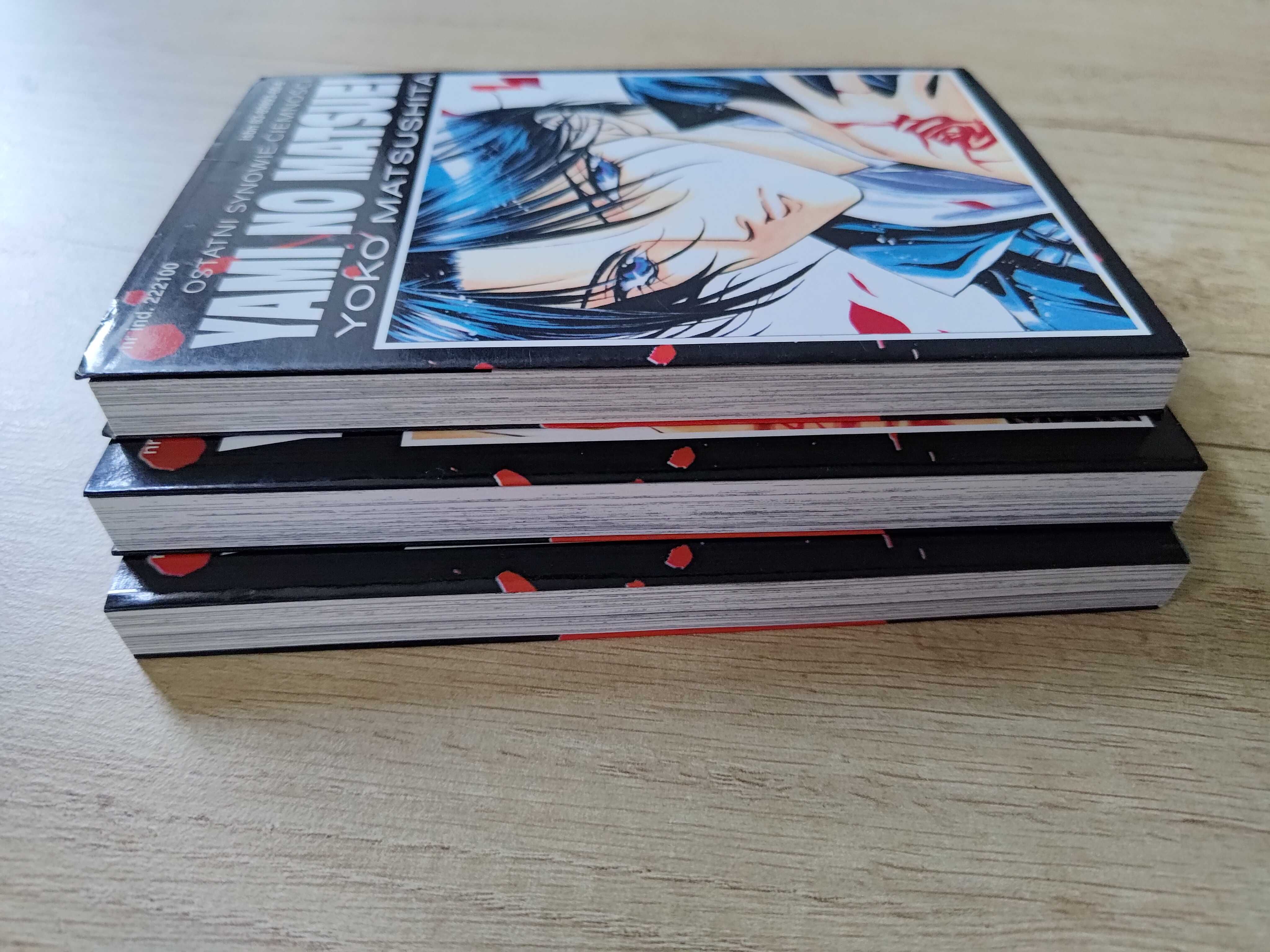 Yami no matsuei tomy 1-3 manga Yoko Matsushita Waneko