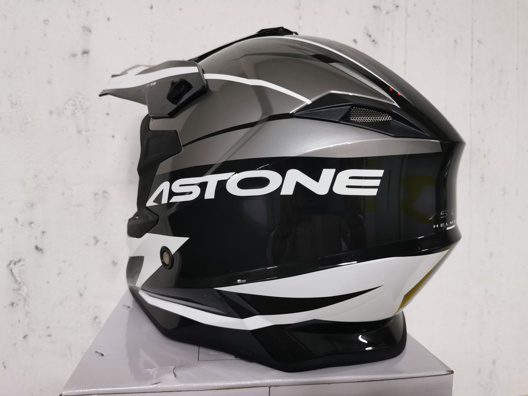 Capacete Cross / Enduro Astone MX800 ( L ) ( NOVO )