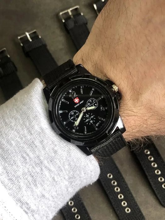 Армійський наручний годинник Swiss Army, чоловічий годинник