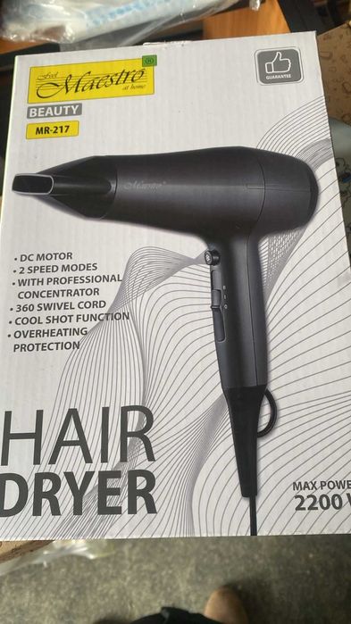 Фен подорожній Фены дорожние A Plus Maestro Нові Гарантія