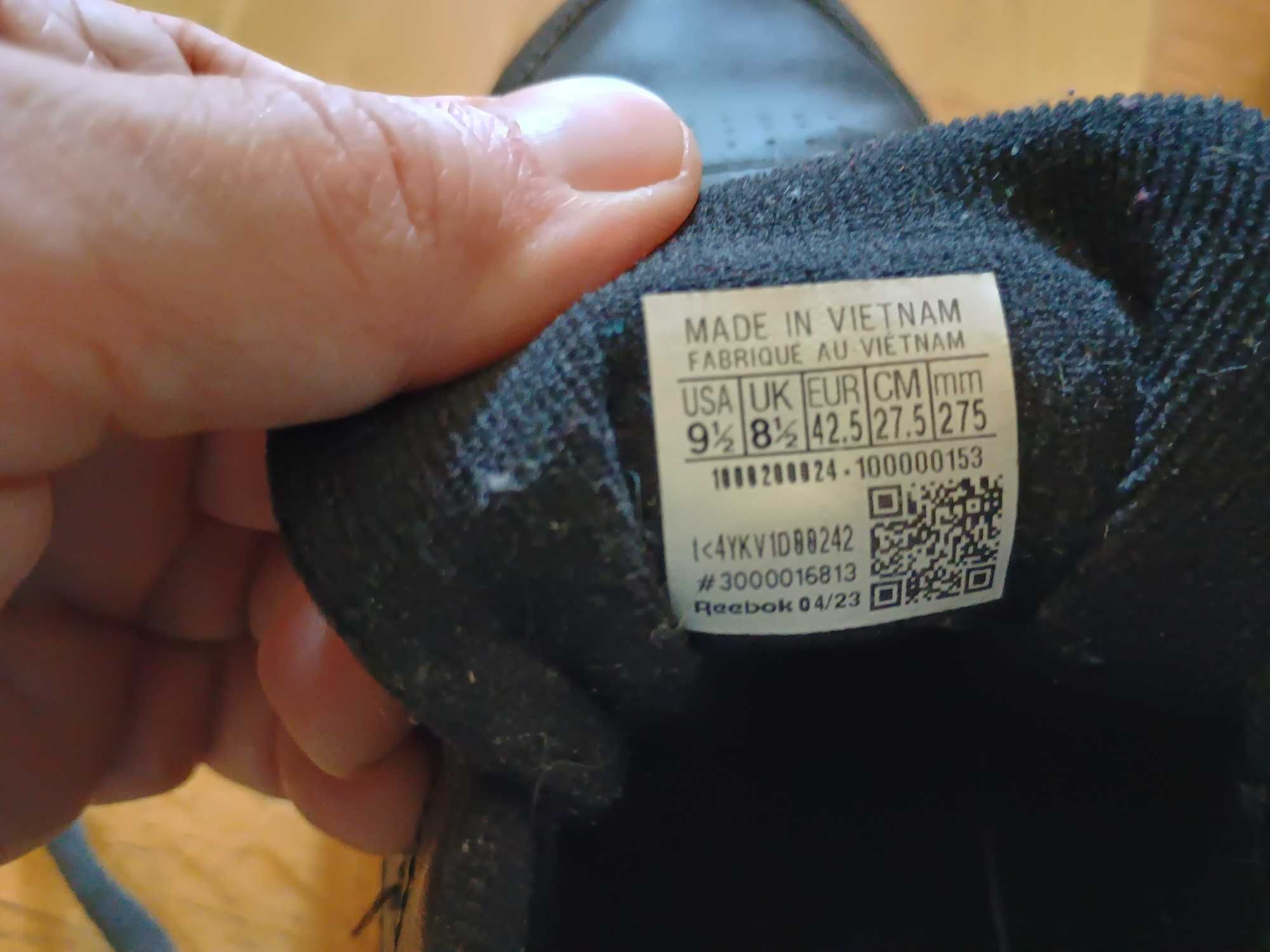 buty męskie REEBOK Classic rozmiar 42,5, jak nowe, oryginalne pudełko