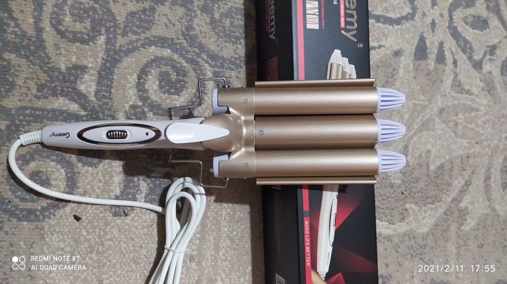 Плойка три волны