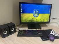 Продам все в зборі компьютер,монітор,клавіатура,динаміки,мишка