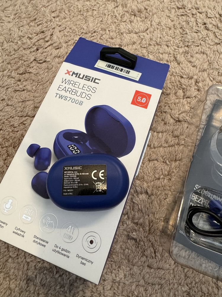 Słuchawki bezprzewodowe Xmusic Wireless  EARBUDS TWS700B