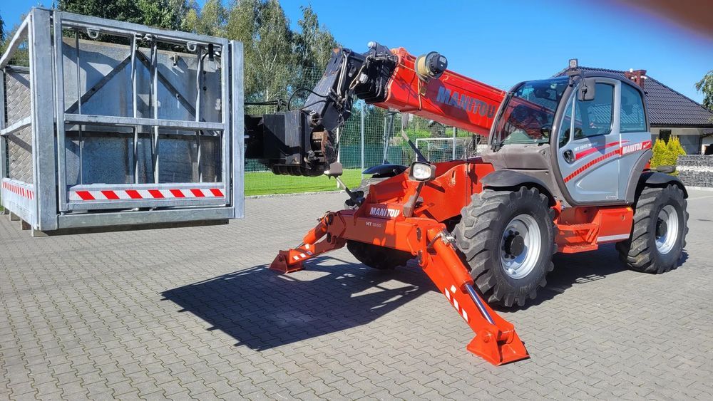 Manitou MT 1840A Kosz+Widły+Pilot!  TYLKO 2450mtg!!! Przesów boczny! cena 175netto, nie MRT 2150, 1635
