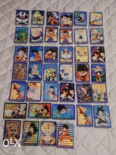 Cartas Dragon Ball Z Série 1