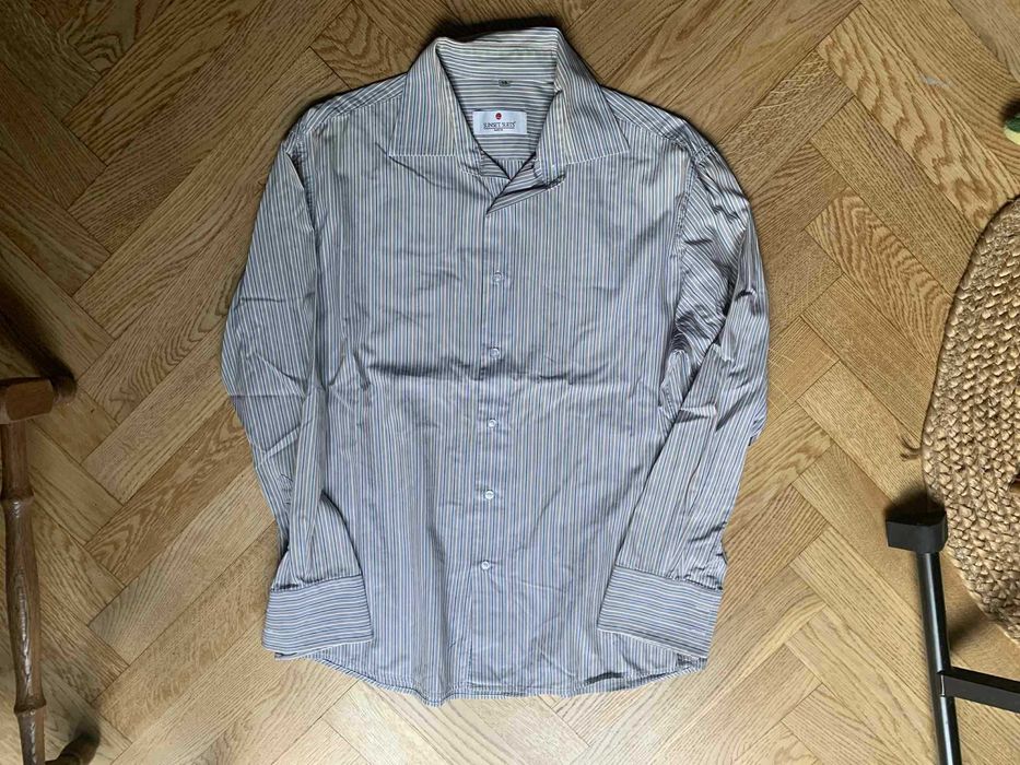 Koszula Sunset Suits męska – paski, rozmiar 42 (L)