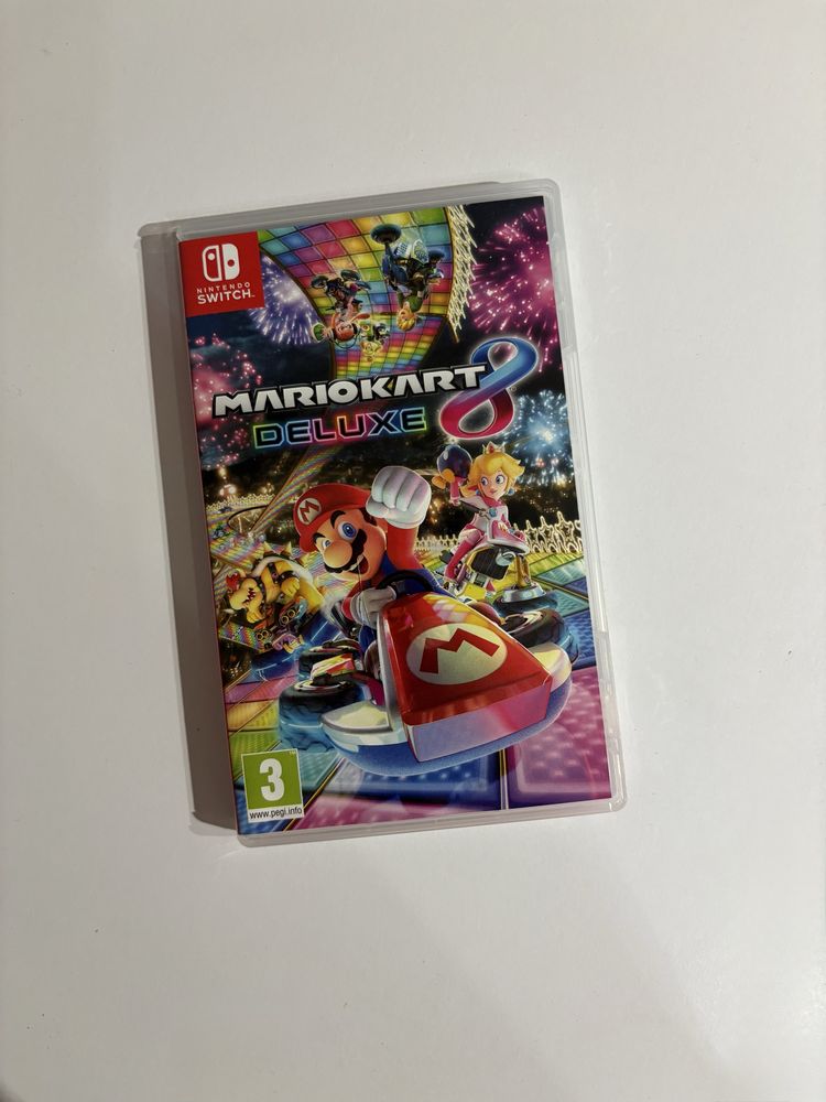 Nintendo switch Oled + karta pamięci, case, gra