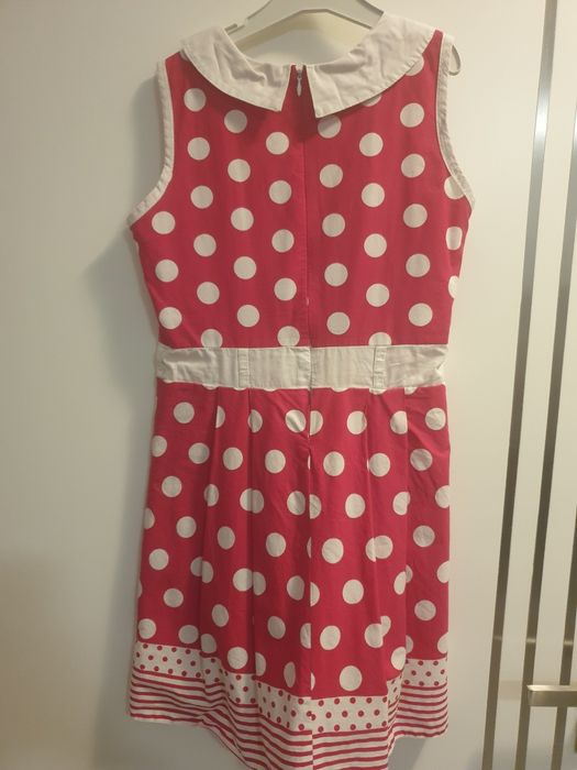 Sukienka w grochy rozmiar 158
