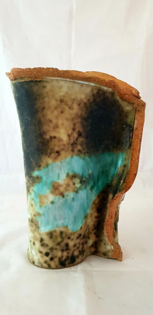 Ceramiczny wazon, sygnowany