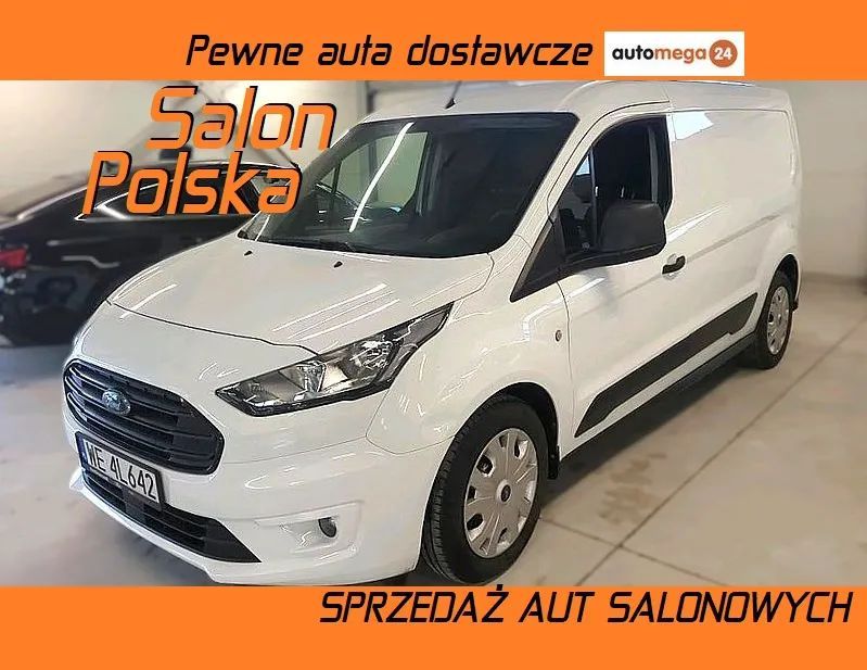 Ford Connect L2 Long Maxi 3 miejscowy 6cio biegowy Ładowność 690kg 2 Euro Palety  Homologacja cięż. VAT-1  Salon Polska, Pierwszy wł. Silnik Euro6 Moc 100KM
