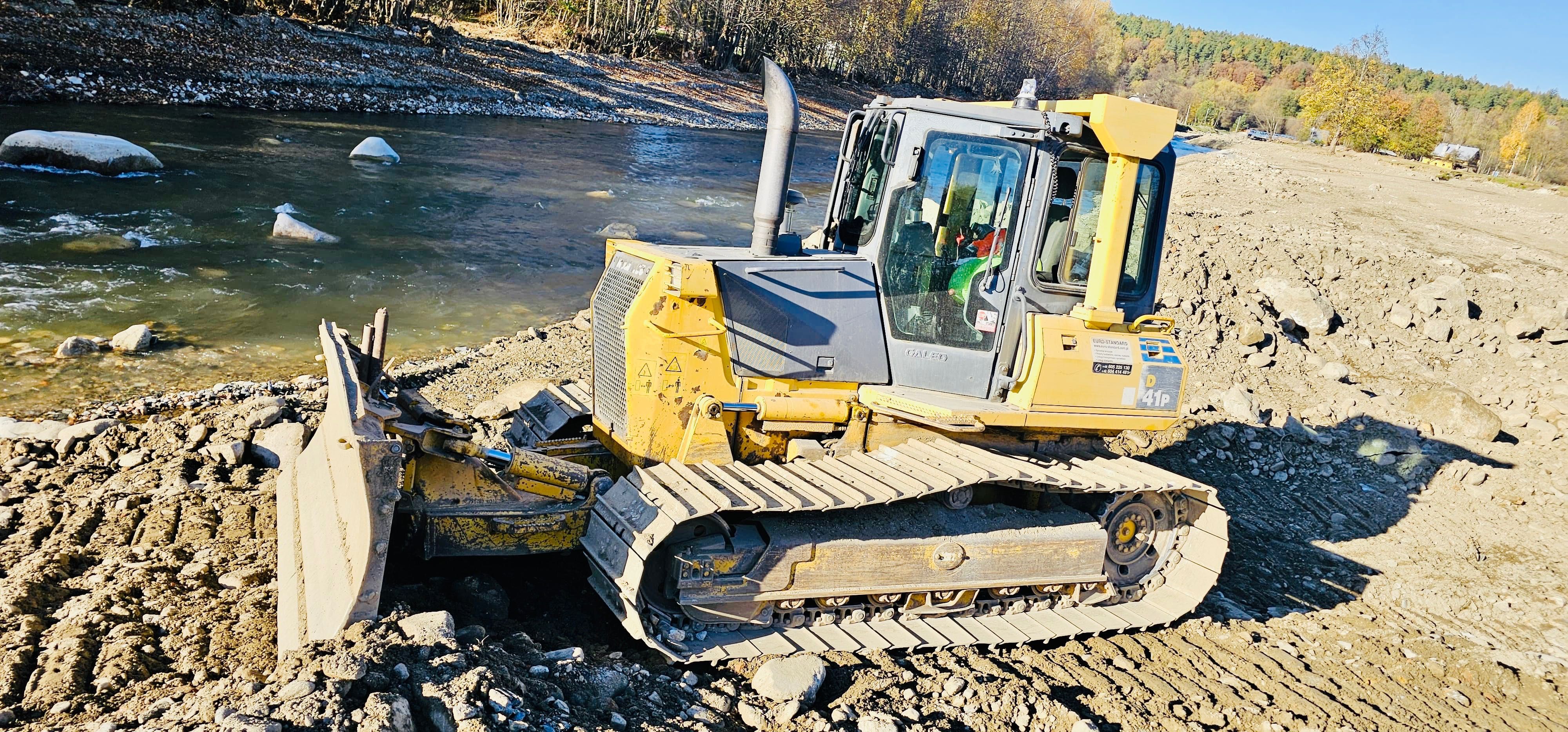 Spycharka Komatsu D41P ZADBANA