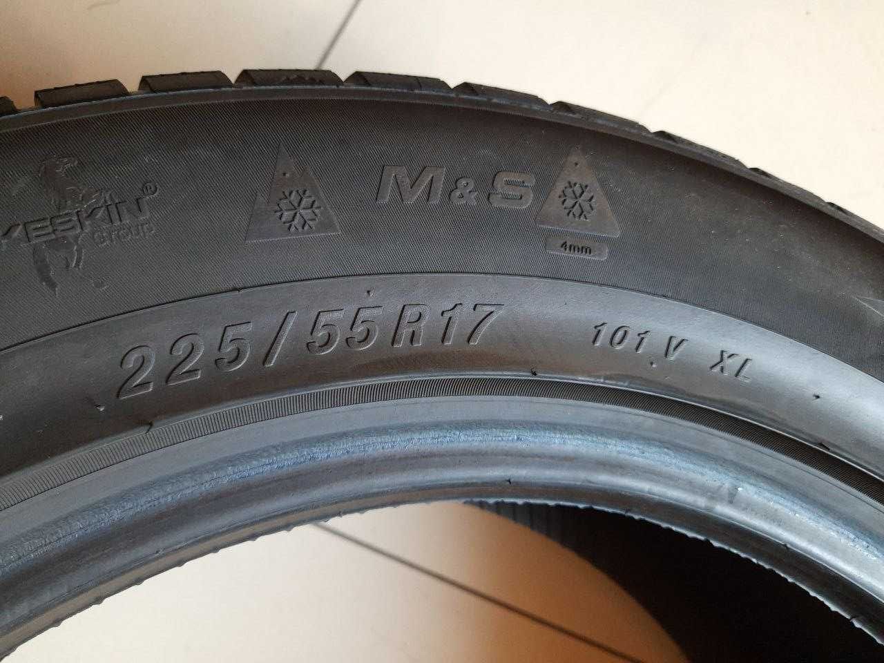 Пара шин б/у 225/55R17 101V XL Syron Everest 1