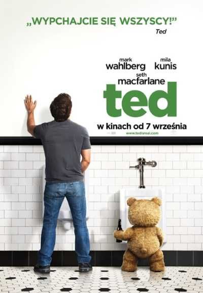 2x Plakat filmowy film TED Mark Wahlberg Plakaty 61x91,5cm