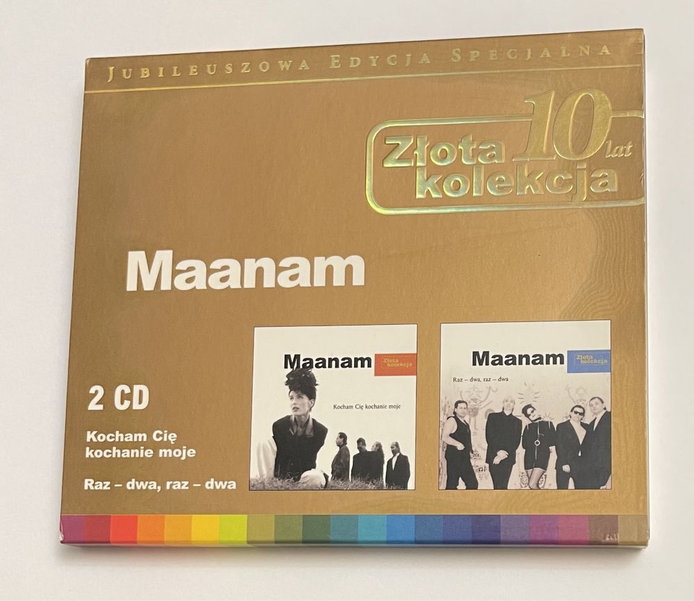 Maanam złota kolekcja 10 lat Kocham Cię kochanie Raz, dwa 2 cd 2008