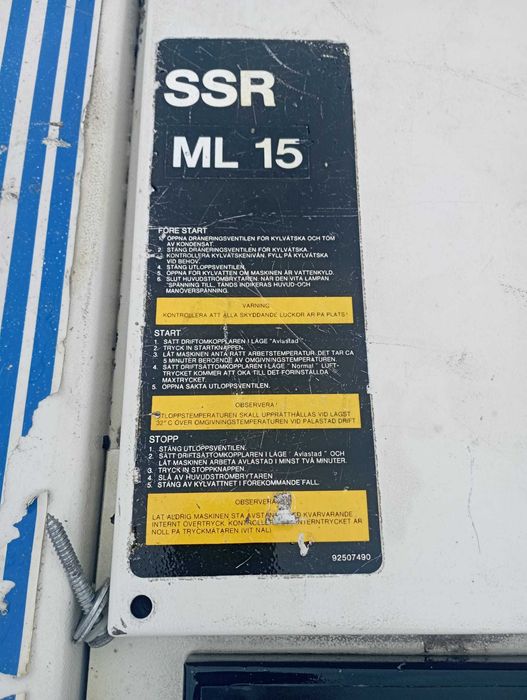 kompresor sprężarka Ingersoll Rand SSR ML 15 15KW 2,5m3