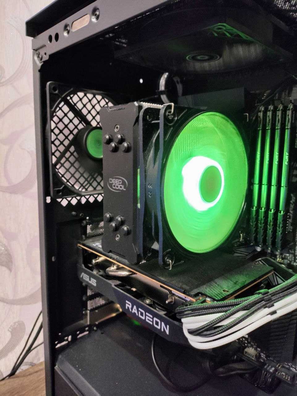 Ігровий ПК Ryzen 5 5600G / RX 7600 / 32 GB RAM / 500 SSD + 1000 HDD