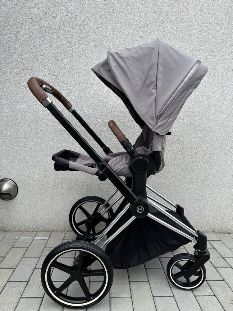 Cybex Priam 2.0 2w1 Soho Grey / Chrome Brown