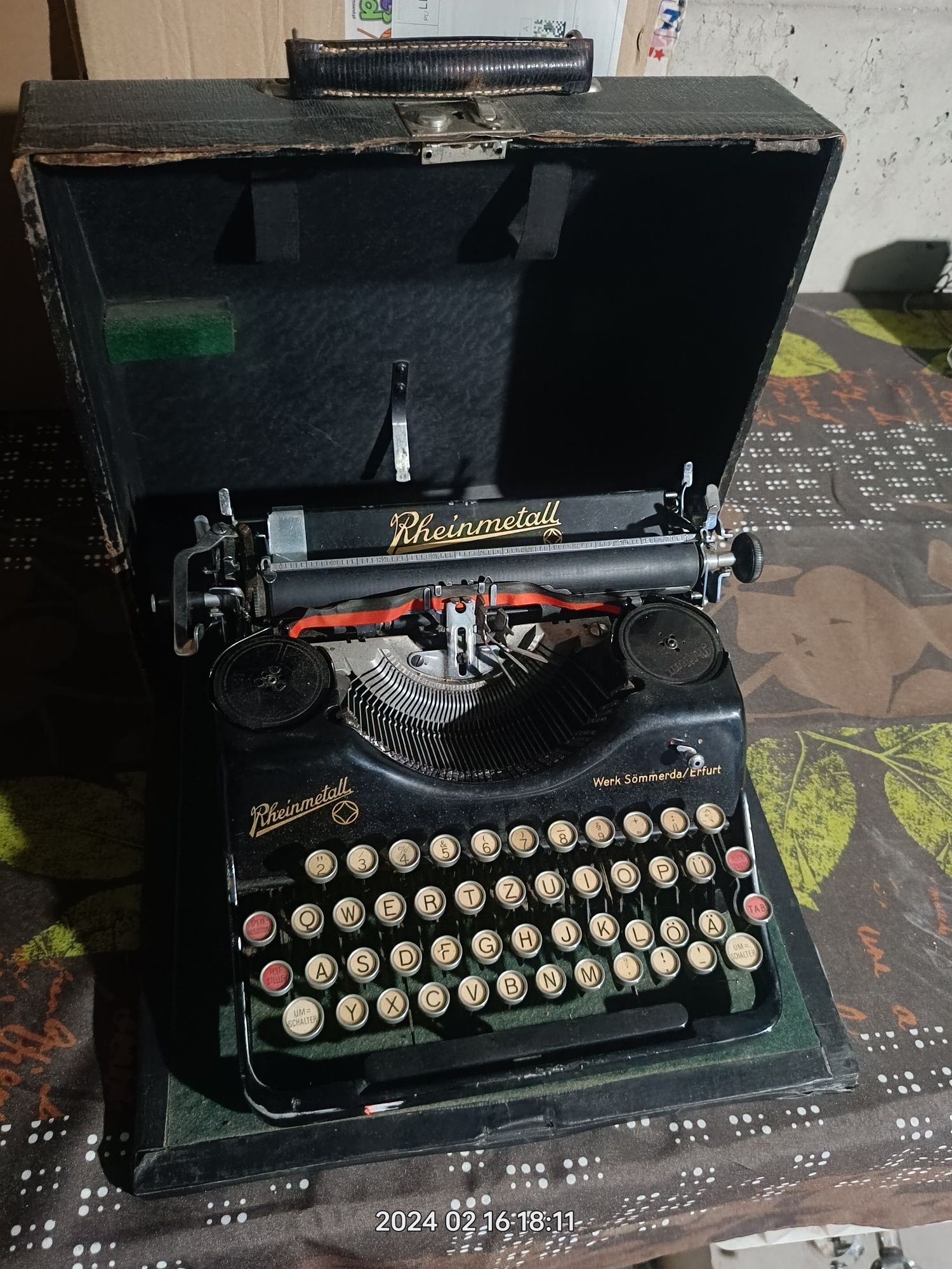 Stara maszyna do pisania