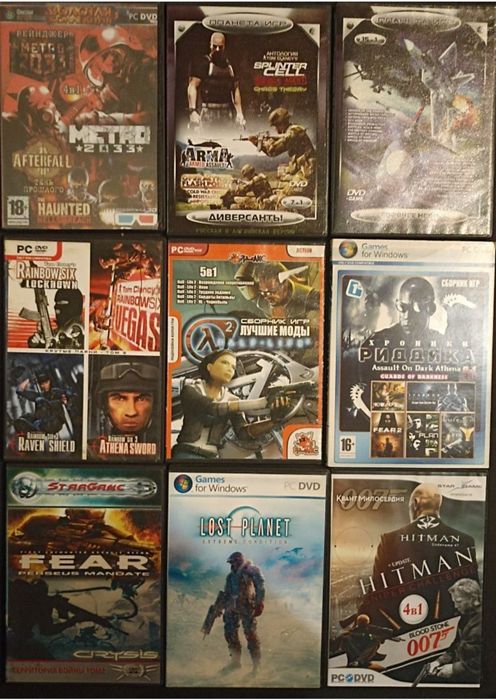 Продам игровые диски