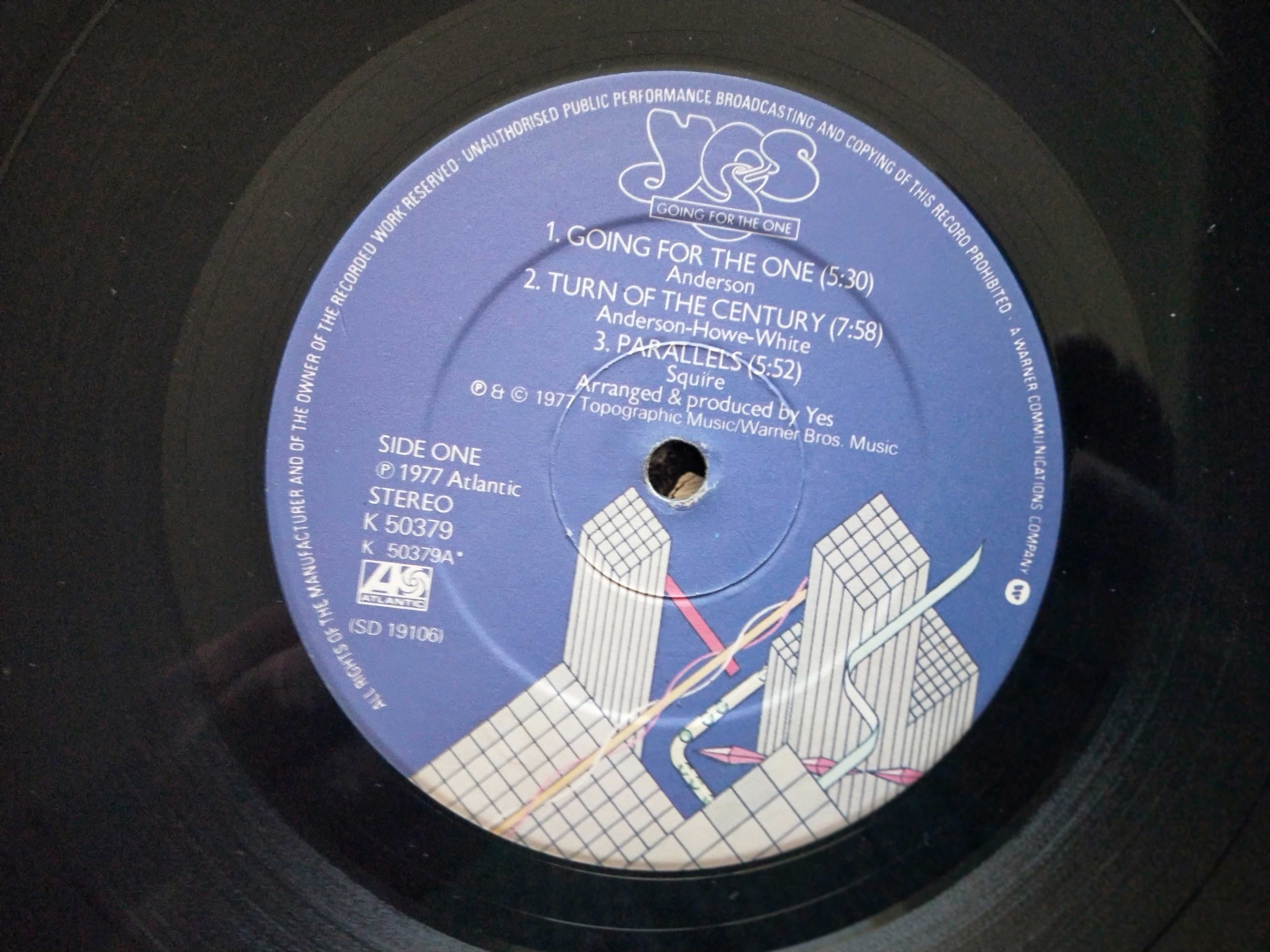 YES - Going For The One - LP 1977 r. Atlantic Records UK EX/EX-