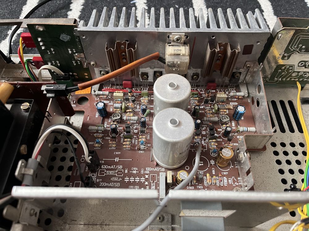 Wzmacniacz Grundig V 1000 po remoncie