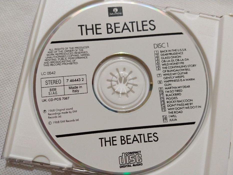 the Beatles White album 2CD rózne wydania