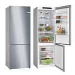 Lodówka BOSCH KGN492IDF 440L Total NoFrost Cicha 203 cm OUTLET 11FG28N