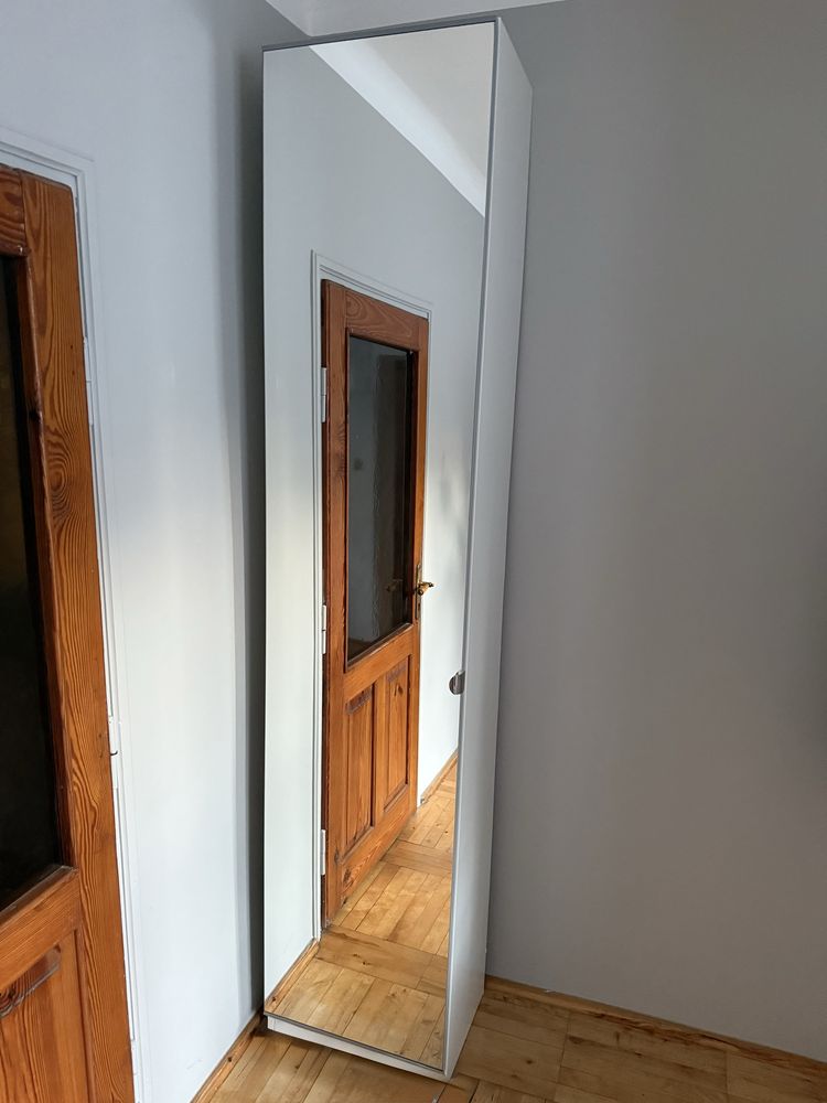 Szafa słupek z lustrem biała IKEA PAX!
