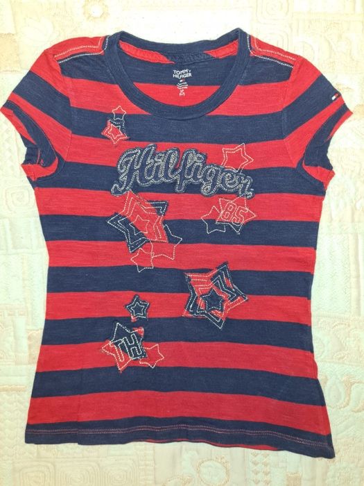 Tommy Hilfiger T-shirt dla dziewczynki 6-7 lat