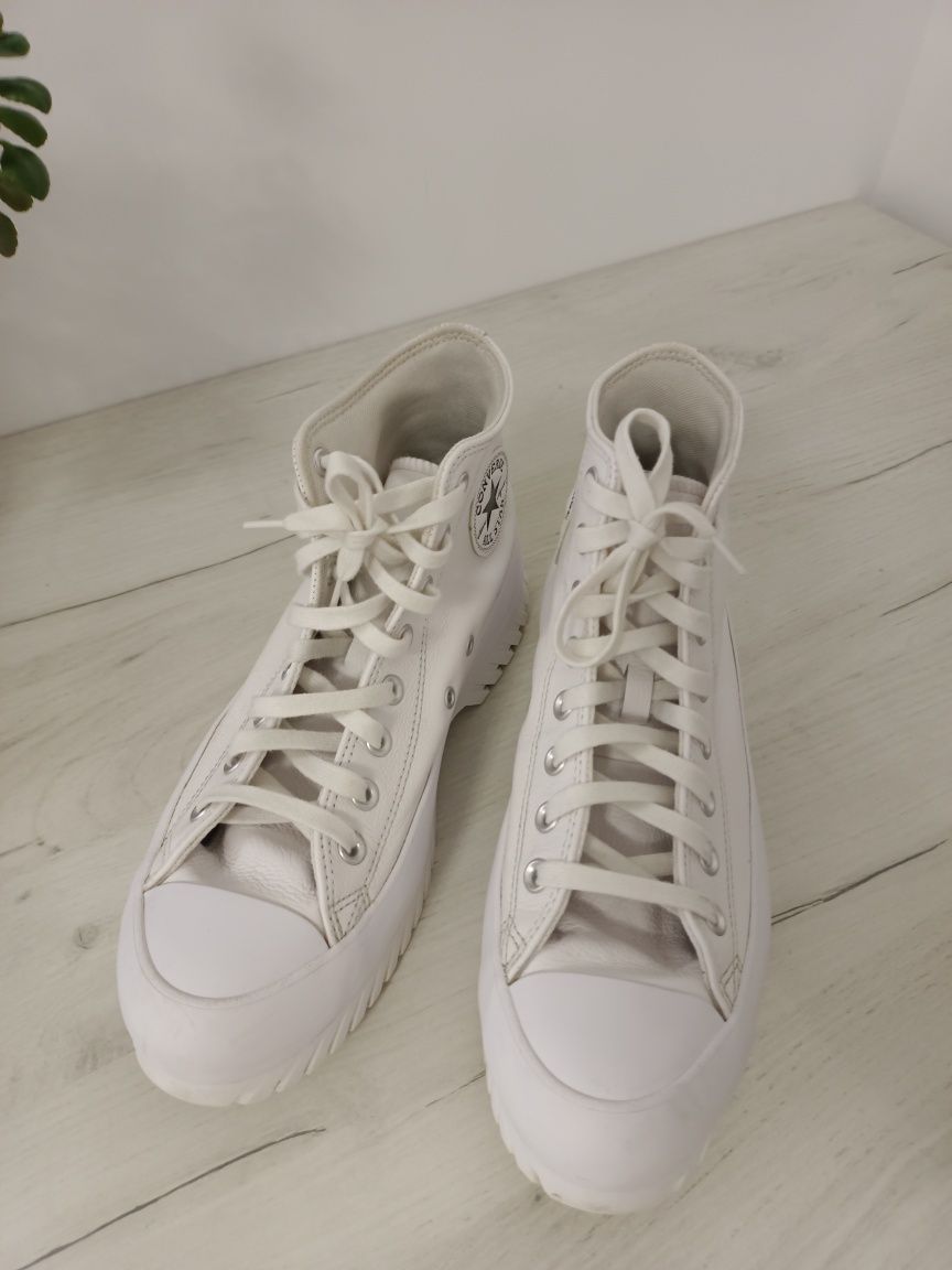 Buty Converse skóra stan bdb