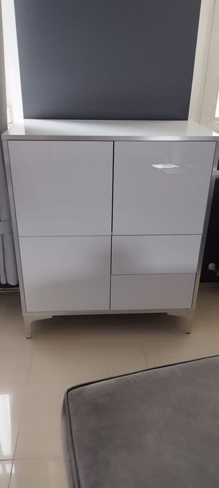Komoda Monako - wysoki biały połysk!!!
