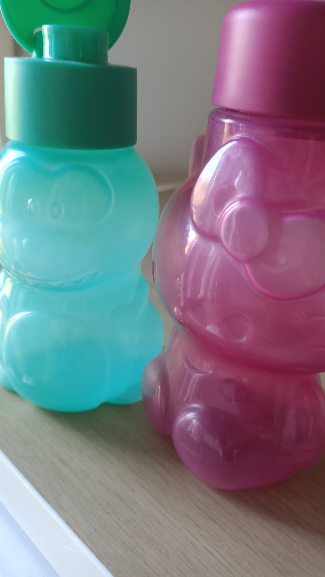 Butelka bidon  Aqua Tupperware  Tuptusie hello kitty  smoczek robaczek