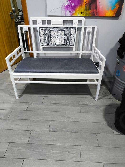 Banco vintage recuperado