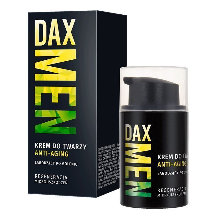 Dax Men Krem Do Twarzy Anti-Aging Łagodzący Po Goleniu 50Ml (P1)