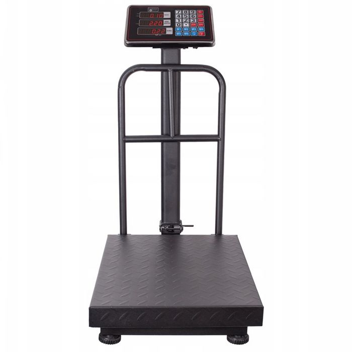 SOLIDNA WAGA MAGAZYNOWA do 500 kg 50/60 z oparciem sklep platformowa